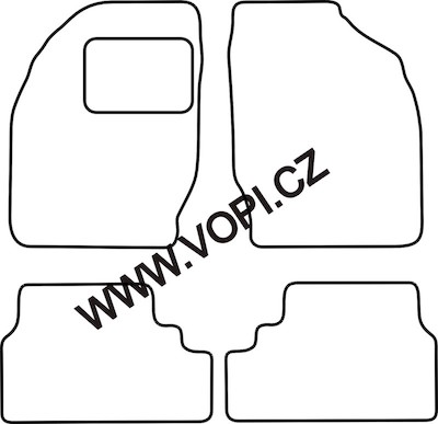 Autokoberce Suzuki Wagon R+ 2001 - Colorfit (4522)